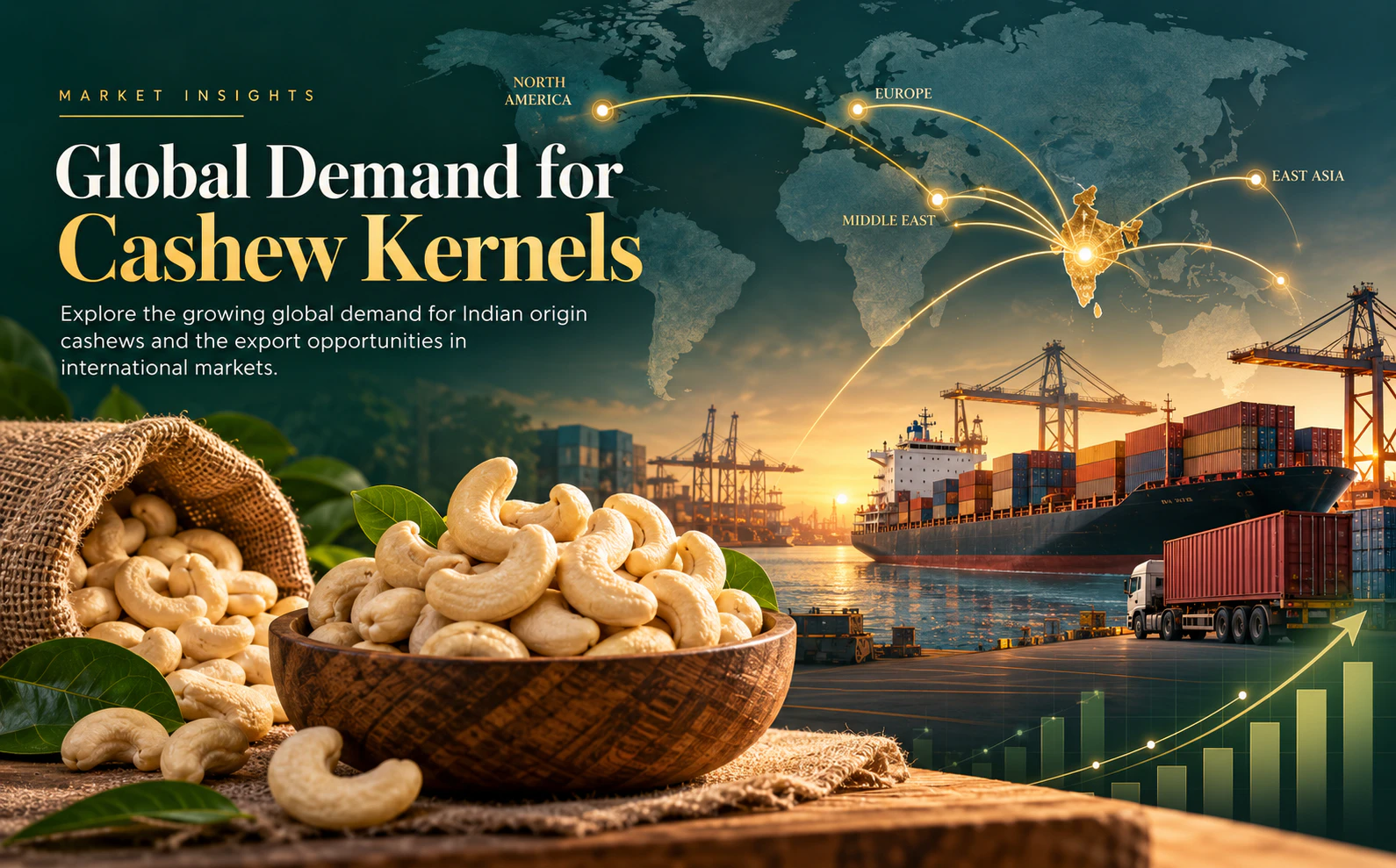 Global Demand for Cashew Kernels