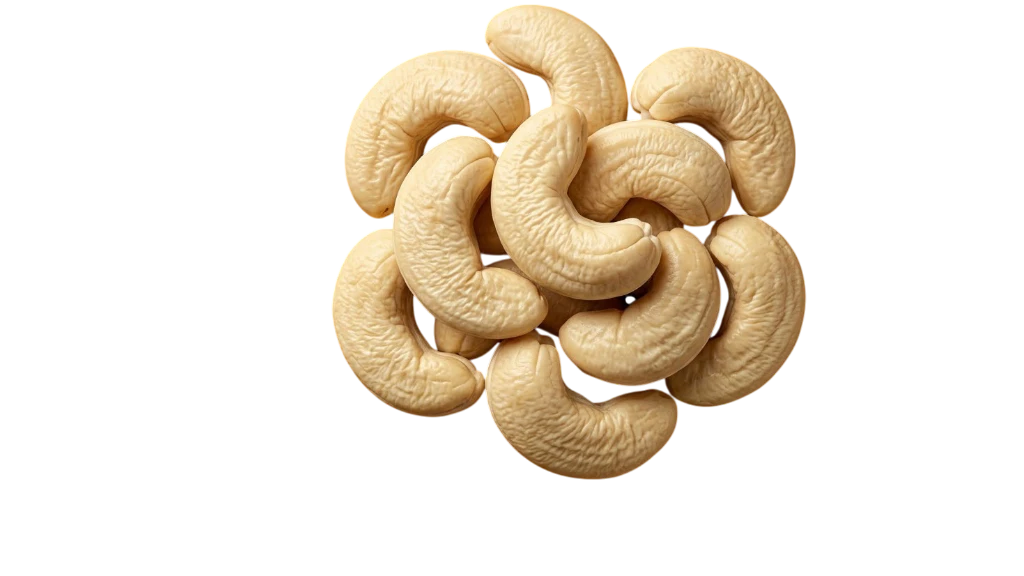 Broken Cashew Kernel Closeup