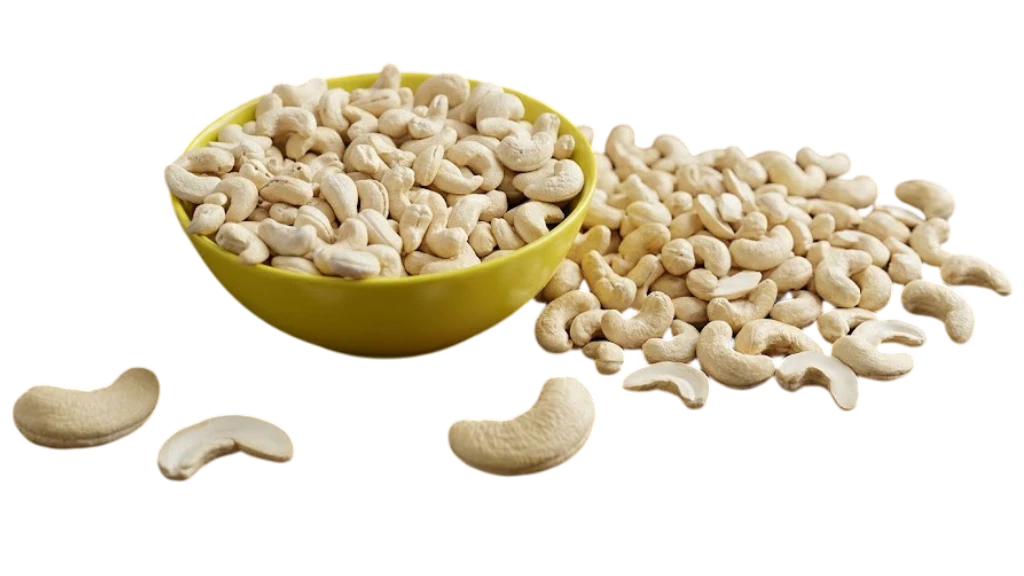 Premium Organic Cashew Kernels