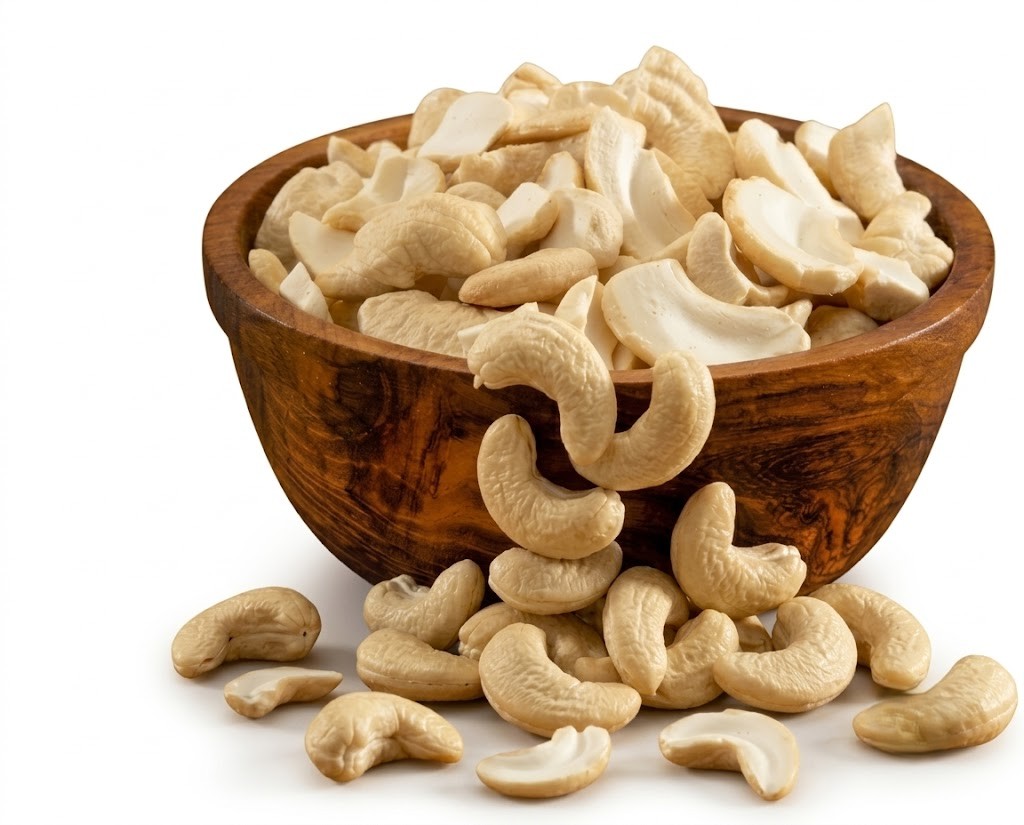 Premium Organic Cashew Kernels