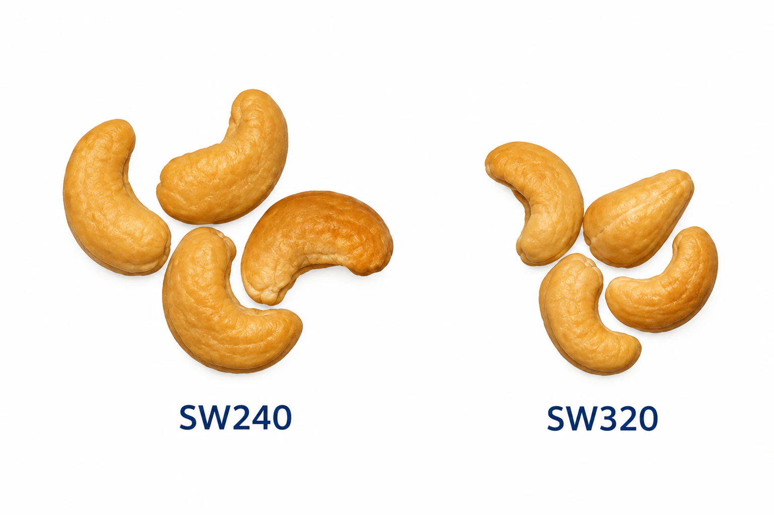 Split Cashew Kernels
