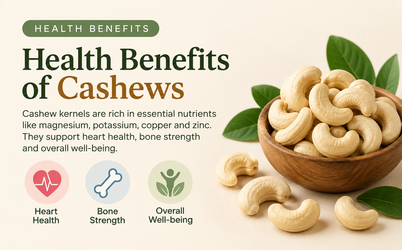 Health Benefits of Cashews